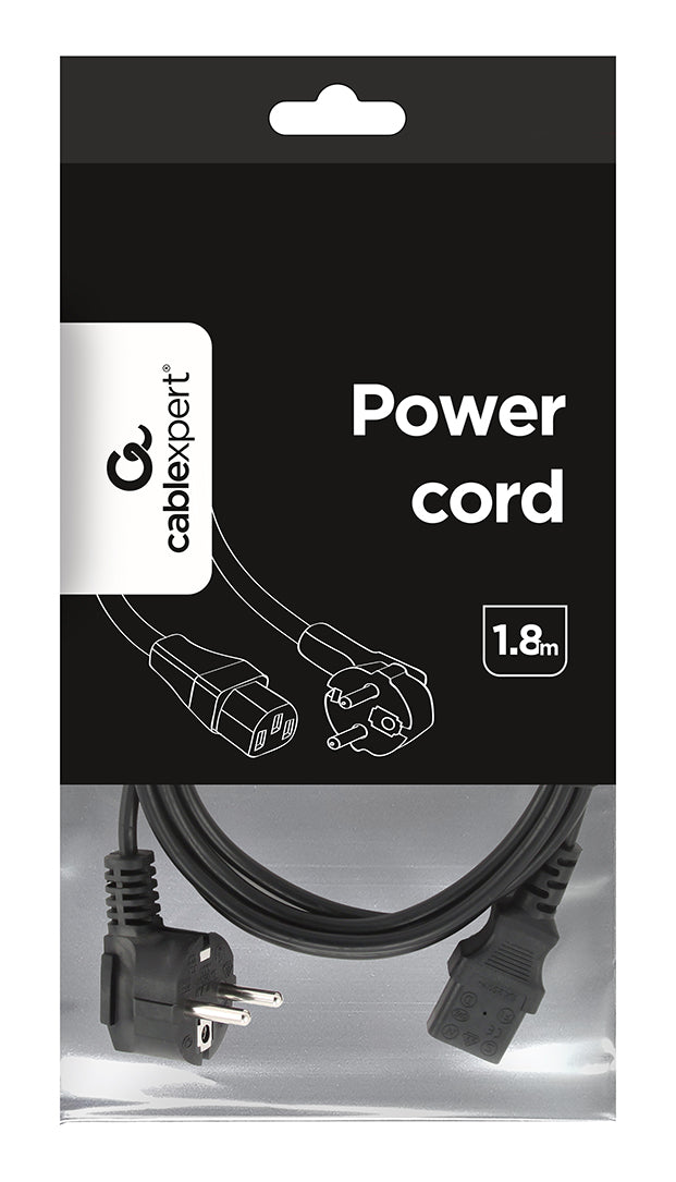 Gembird | PC-186 Power cord (C13)