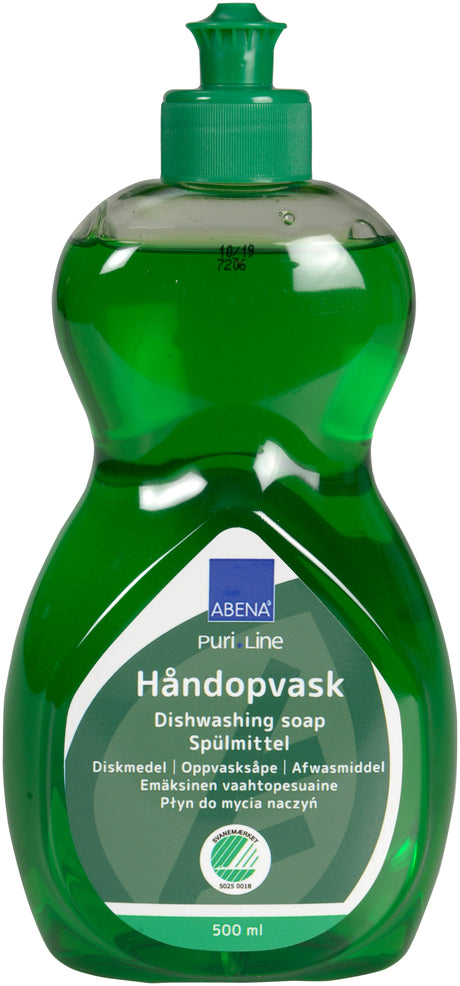 Ekologiškas indų ploviklis 0,5l, su spalva ir kvapu 