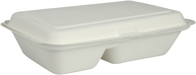 Biodėžutės maistui išsinešti, su dangteliu, matmenys 25x16,2x6,3, 50 vnt