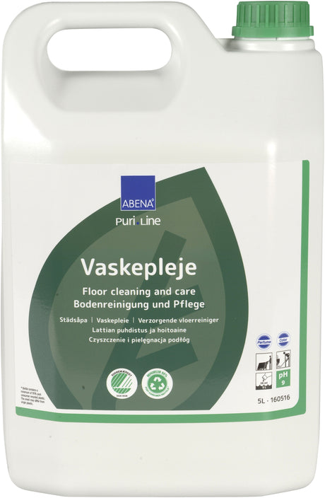 Ekologiška grindų valymo ir priežiūros priemonė, 5l su spalva ir kvapu