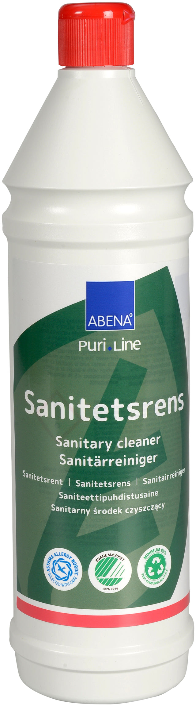 Ekologiškas sanitarinis rūgštinis valiklis, 1l, bespalvis, bekvapis
