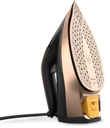 Philips | Azur DST8041/80 | Steam Iron | 3000 W | Water tank capacity 350 ml | Continuous steam 80 g/min | Steam boost performance 260 g/min | Black/Gold