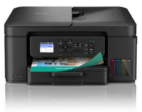 Brother | Wireless Printer with ADF | DCP-T780DW | Inkjet | Colour | 3-in-1 | A4 | Wi-Fi | Black
