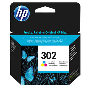 HP 302 Tri-color (F6U65AE) Rašalinė kasetė, CMY