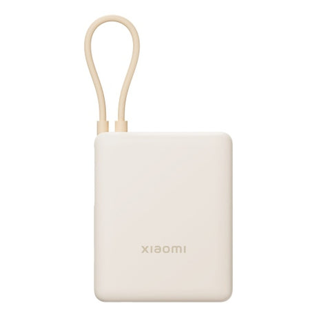 Xiaomi 33W Power Bank (Integrated Cable) | 10000 mAh | USB-C | Tan