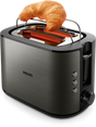 Philips Toaster | HD2651/80 Viva Collection | Power 1050 W | Number of slots 2 | Housing material Metal | Black