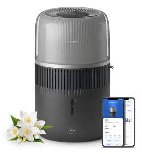 Philips | Air Humidifier | HU5710/03 5000 series | 14.1 W | Water tank capacity 4.5 L | Suitable for rooms up to 56 m² | NanoCloud technology | Humidification capacity 400 ml/hr