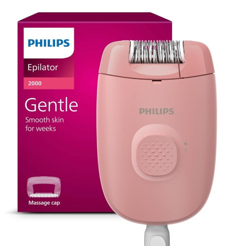 Philips Epilator | BRE227/00 Series 2000 | Number of power levels 1 | Pink