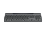 Logitech Signature Slim Solar+ K980 for Business Belaidė klaviatūra, RF+Bluetooth, US Int, Graphite