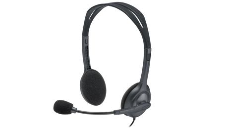 Logitech H111 Stereo Laidinės ausinės, 3.5mm jack, Juoda
