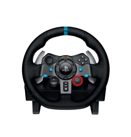 Logitech G29 Driving Force Žaidimų vairas ir pedalai + Ausinės Astro A10, for PC, PS5, PS4, Juoda