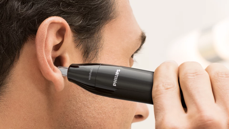 Philips | Nose and Ear Hair Trimmer | NT1620/15 | Nose/Ear trimmer | Black