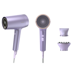 Philips Hair Dryer | BHD720/10 | 1800 W | Number of temperature settings 4 | Ionic function | Diffuser nozzle | Purple