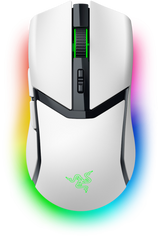 Razer Cobra Pro Belaidė žaidimų pelė RF Wireless + Bluetooth + USB-C, 30000 DPI, Balta