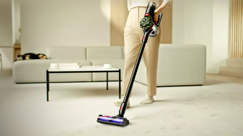 Dyson V8 Cyclone Belaidis dulkių siurblys, Black/Green