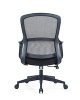 Up Up Darwin ergonominė biuro kėdė Juoda, Juodas audinys + Pilkas tinklelis