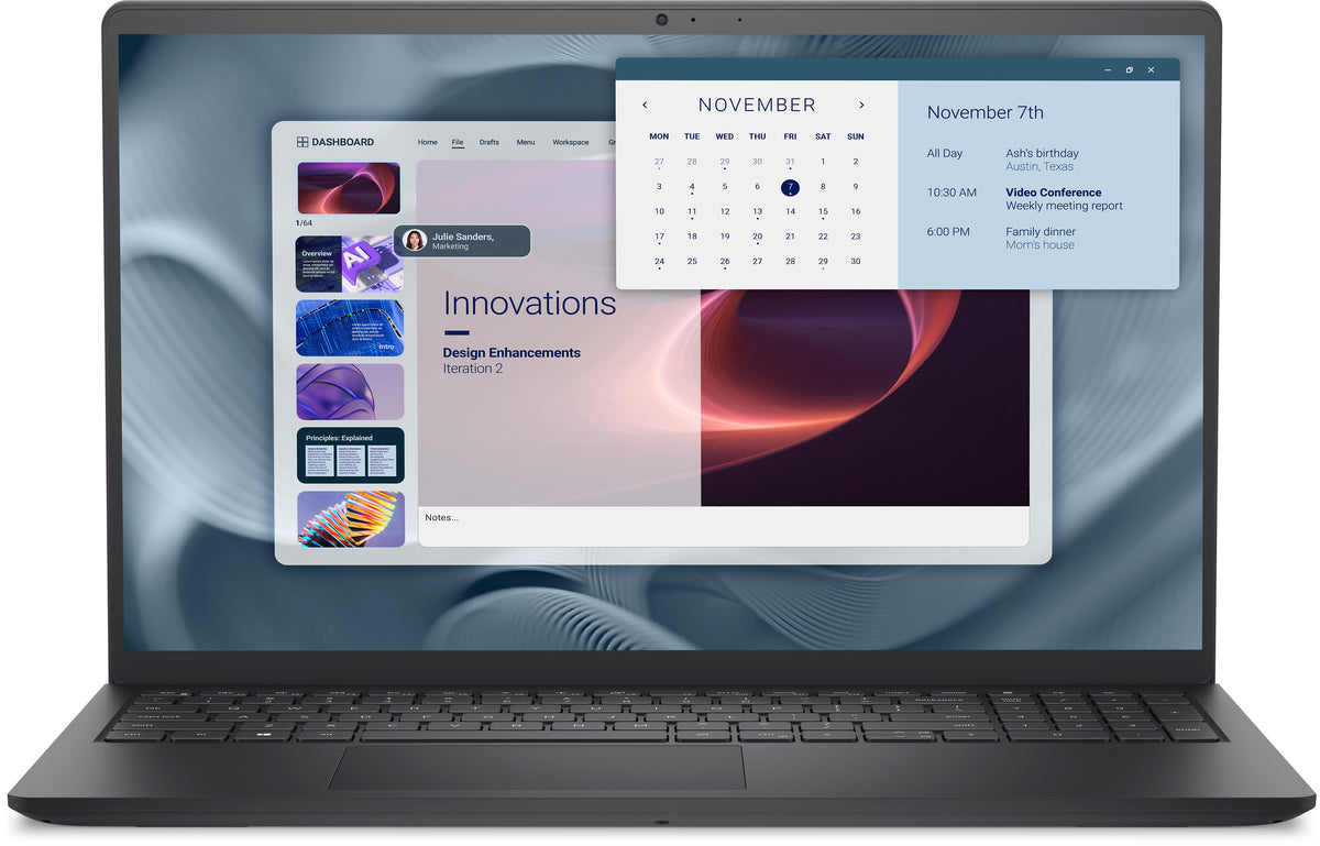 Dell Pro 15 Essential PV15250/ i5-1334U/8GB/512GB SSD/15.6" FHD/FgrPr/WLAN + BT/ US Kb/W11 Home/3yrs Prosupport