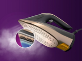 Philips | Azur DST8041/80 | Steam Iron | 3000 W | Water tank capacity 350 ml | Continuous steam 80 g/min | Steam boost performance 260 g/min | Black/Gold