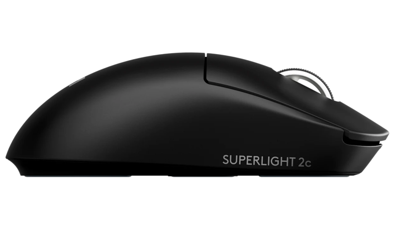 Logitech G PRO X SUPERLIGHT 2c Belaidė žaidimų pelė, RF Wireless, 44000 DPI, Juoda