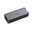 Verbatim 32171 CDS-15 USB-C Pro Jungčių stotelė 15 Ports, Pilka/Juoda