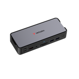 Verbatim 32171 CDS-15 USB-C Pro Jungčių stotelė 15 Ports, Pilka/Juoda
