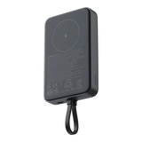 Xiaomi 33W Magnetic Power Bank 10000mAh (Integrated Cable) | 10000 mAh | Gray