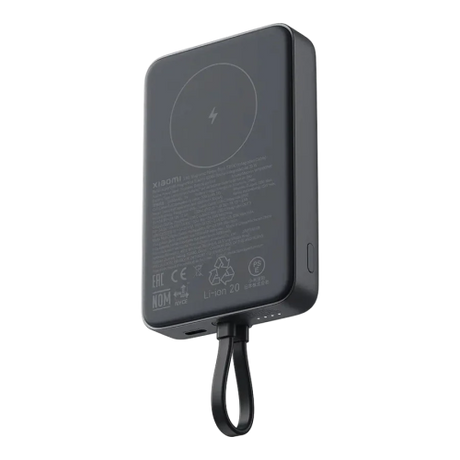 Xiaomi 33W Magnetic Power Bank 10000mAh (Integrated Cable) | 10000 mAh | Gray