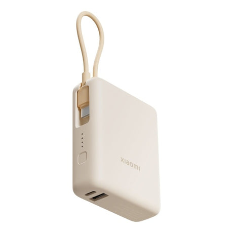 Xiaomi 33W Power Bank (Integrated Cable) | 10000 mAh | USB-C | Tan