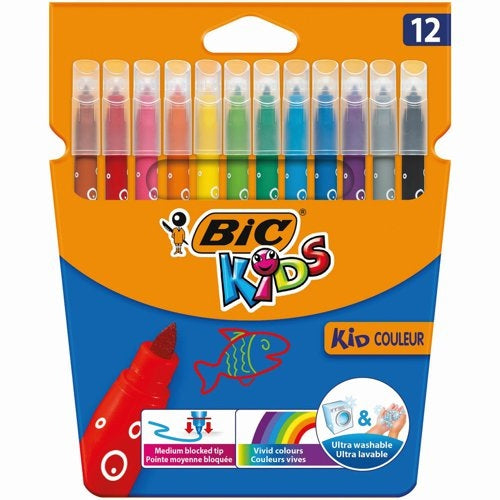 Bic Flomasteriai Kids Couleur 12 spalvų rinkinys 9202937