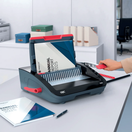 GBC CombBind CB20 Rankinis įrišimo aparatas A4/A5, Juoda