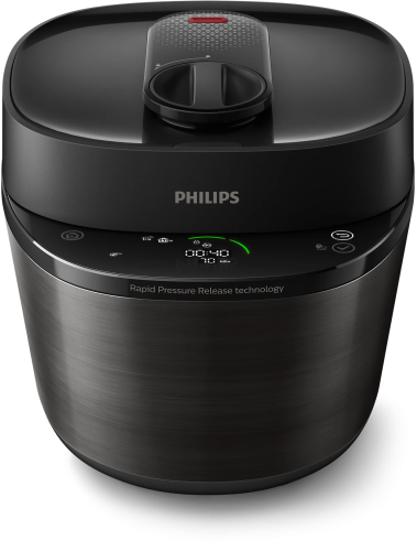 Philips | All-in-one Pressure Cooker | HD2151/40 | 1000 W | 5 L | Number of programs 12 | Black