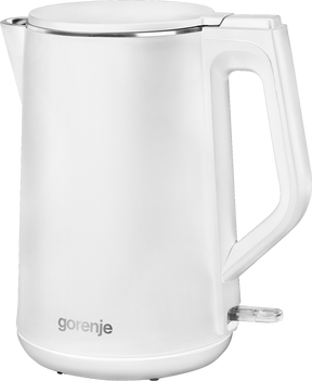 Gorenje | Kettle | K15DWW | Electric | 2200 W | 1.5 L | Plastic/Metal | 360° rotational base | White