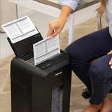 Mini-Cut | AutoMAX 80M | Black | 17 L | Paper shredding | Credit cards shredding
