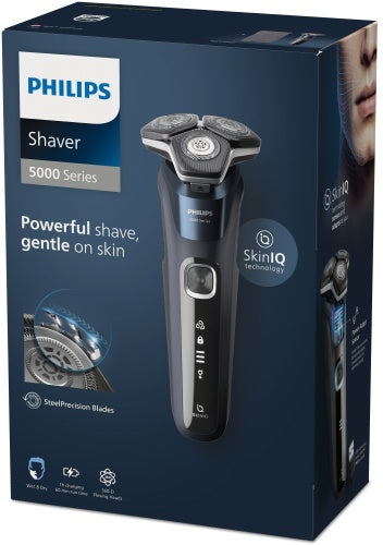 Philips 5000 Series S5885/10 Wet and dry Barzdaskutė, Midnight Blue