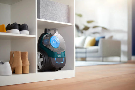 Philips | Vacuum cleaner | FC9334/09	PowerPro Compact | Bagless | Power 900 W | Dust capacity 1.5 L | Opal Green