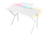 Genesis | Gaming Desk | Holm 320 RGB | White