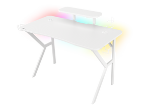 Genesis | Gaming Desk | Holm 320 RGB | White