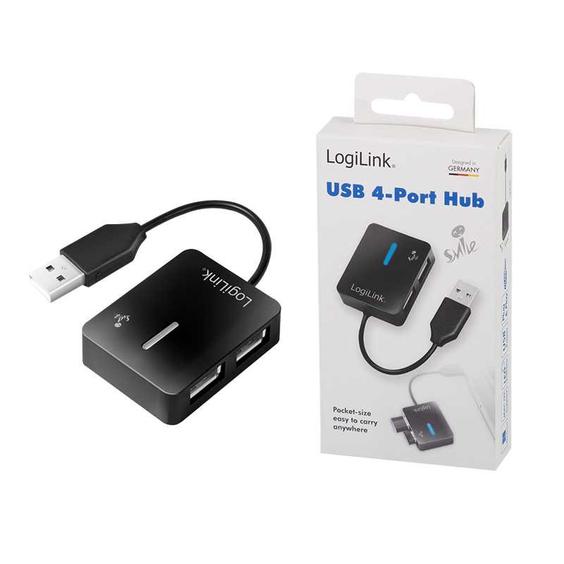 Logilink | USB 2.0 4-Port Hub
