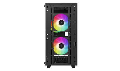 Deepcool | Micro-ATX CASE | CC360 | Mini-ITX / Micro-ATX | ATX PS2 (maximum length: 160mm) | Black
