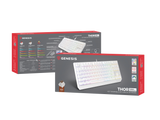 Genesis | THOR 230 | Mechanical Gaming Keyboard | Wired | US | Outemu Brown | White