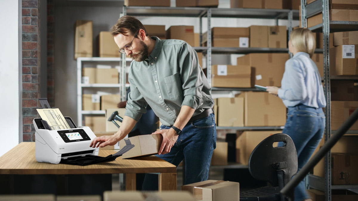 Epson Network Business Scanner | WorkForce DS-800WN | Colour | Wireless