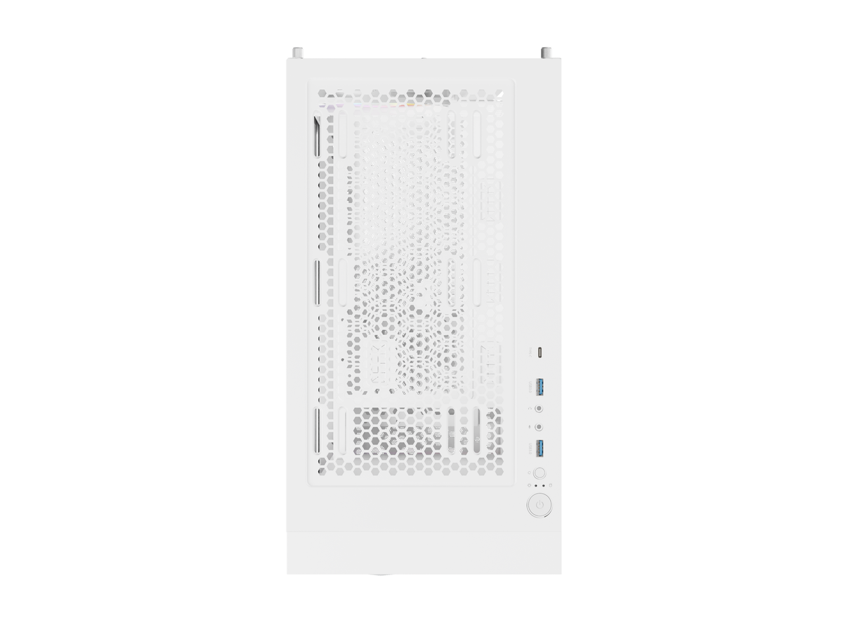 Genesis Gaming PC Case | Diaxid 605 ARGB | Midi Tower | White