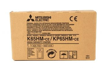 Mitsubishi Electric K65HM-CE / KP65HM-CE 110 mm x 20m Thermorolle High Density Thermal Printer Paper
