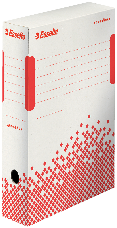 Archyvinė dėžė Esselte Speedbox, A4, 80x250 x350 mm, balta