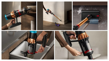 Dyson V16 Piston Animal Submarine Belaidis dulkių siurblys, Matte Black/Copper