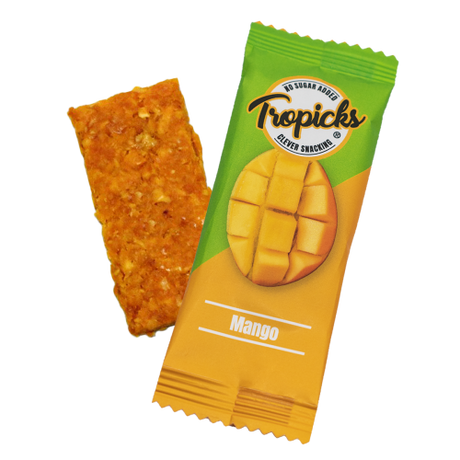 Tropicks Džiovintų mangų batonėlis, 20 g