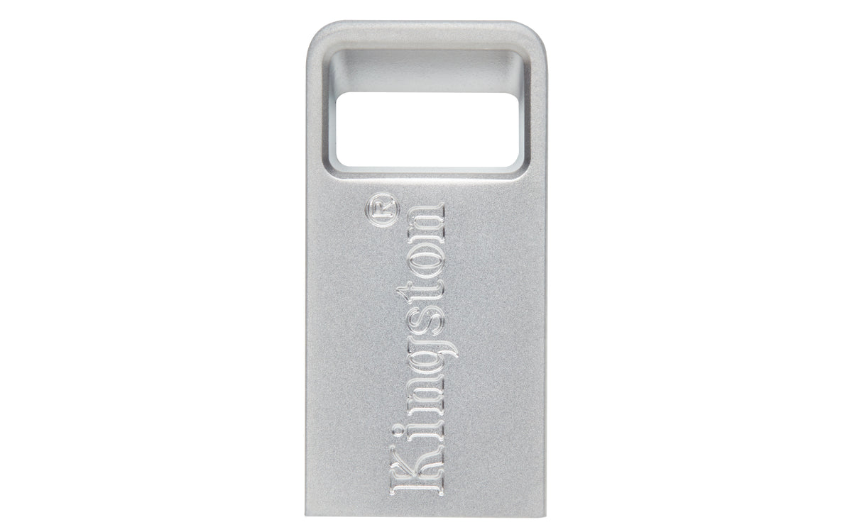Kingston | USB 3.2 Flash Drive | DataTraveler micro | 128 GB | USB Type-A | Silver