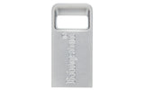Kingston | USB 3.2 Flash Drive | DataTraveler micro | 128 GB | USB Type-A | Silver