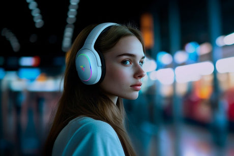 Razer Barracuda X Chroma Belaidės žaidimų ausinės, Bluetooth, Balta