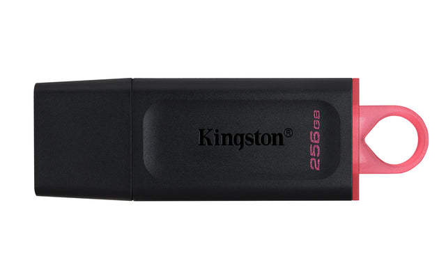 Kingston | USB Flash Drive | DataTraveler Exodia | 256 GB | USB Type-A | Black